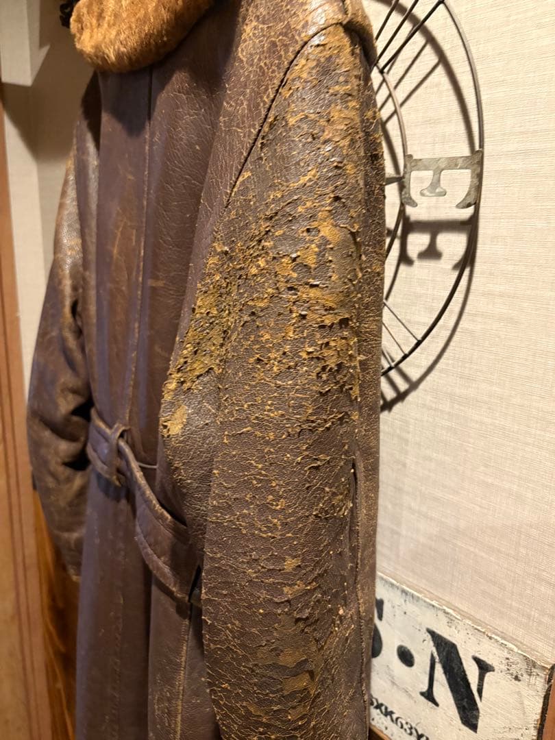 40’s USN M-69F レザーコート G-1 フライトジャケット