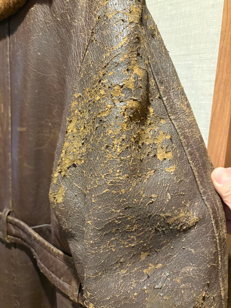 40’s USN M-69F レザーコート G-1 フライトジャケット