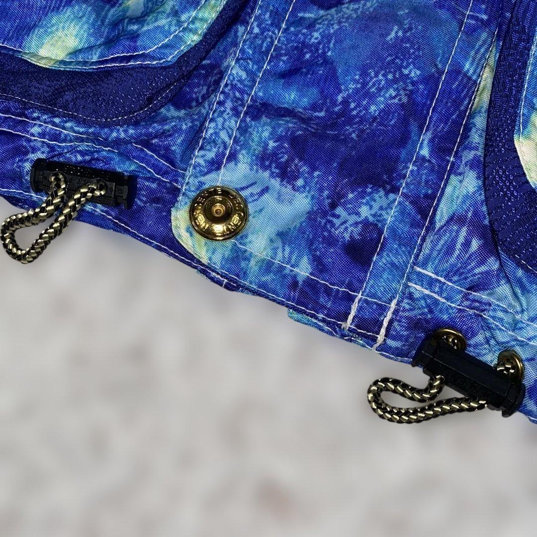 【デサント】レトロ スキーウェア スノボーウェア セットアップ　M 派手カラフル