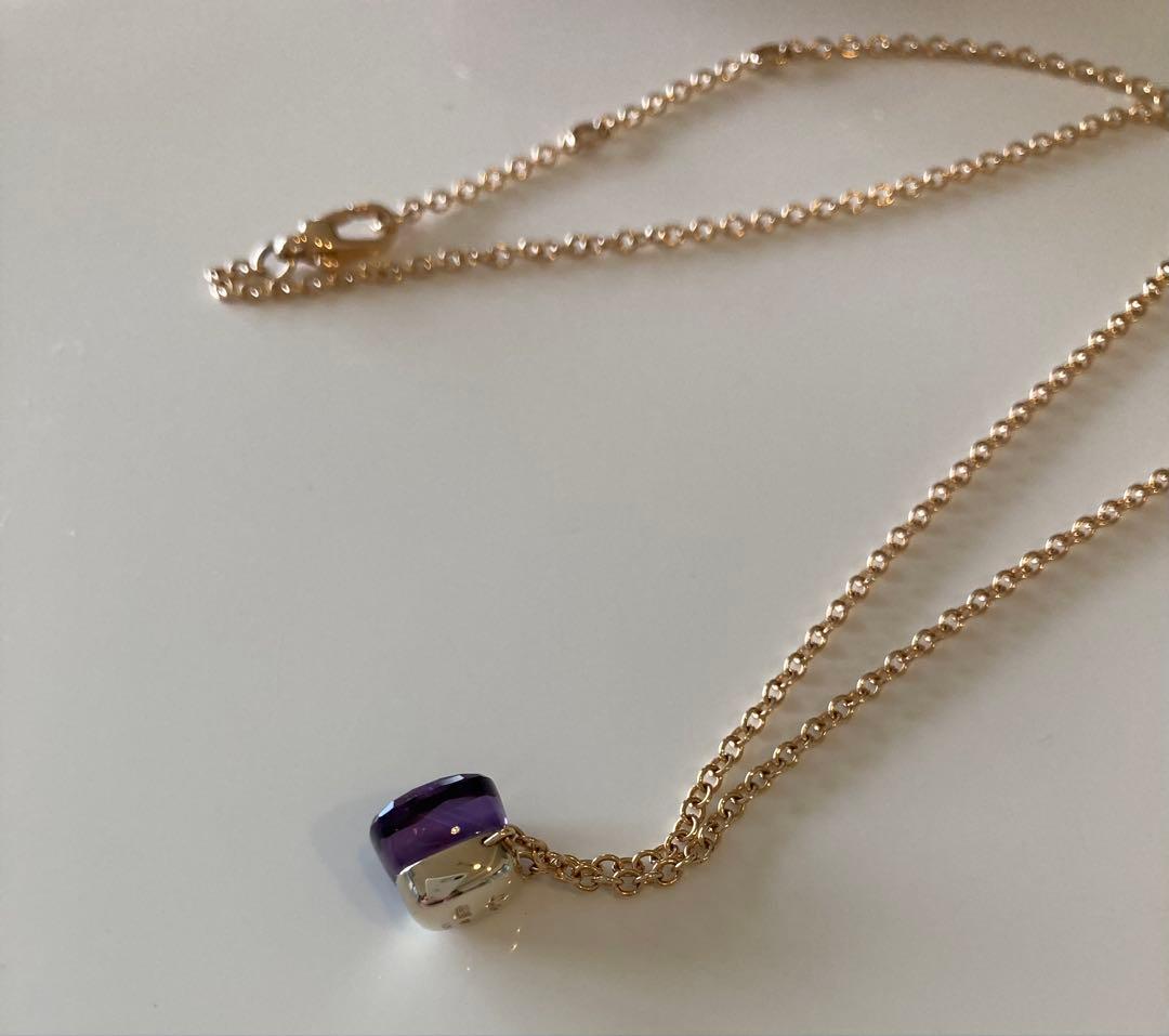Pomellato ポメラート　アメジスト ヌード・プチ ネックレス