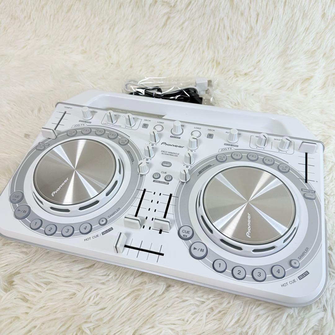 Pioneer DJコントローラー DDJ-WEGO2 -W ホワイト PCDJ