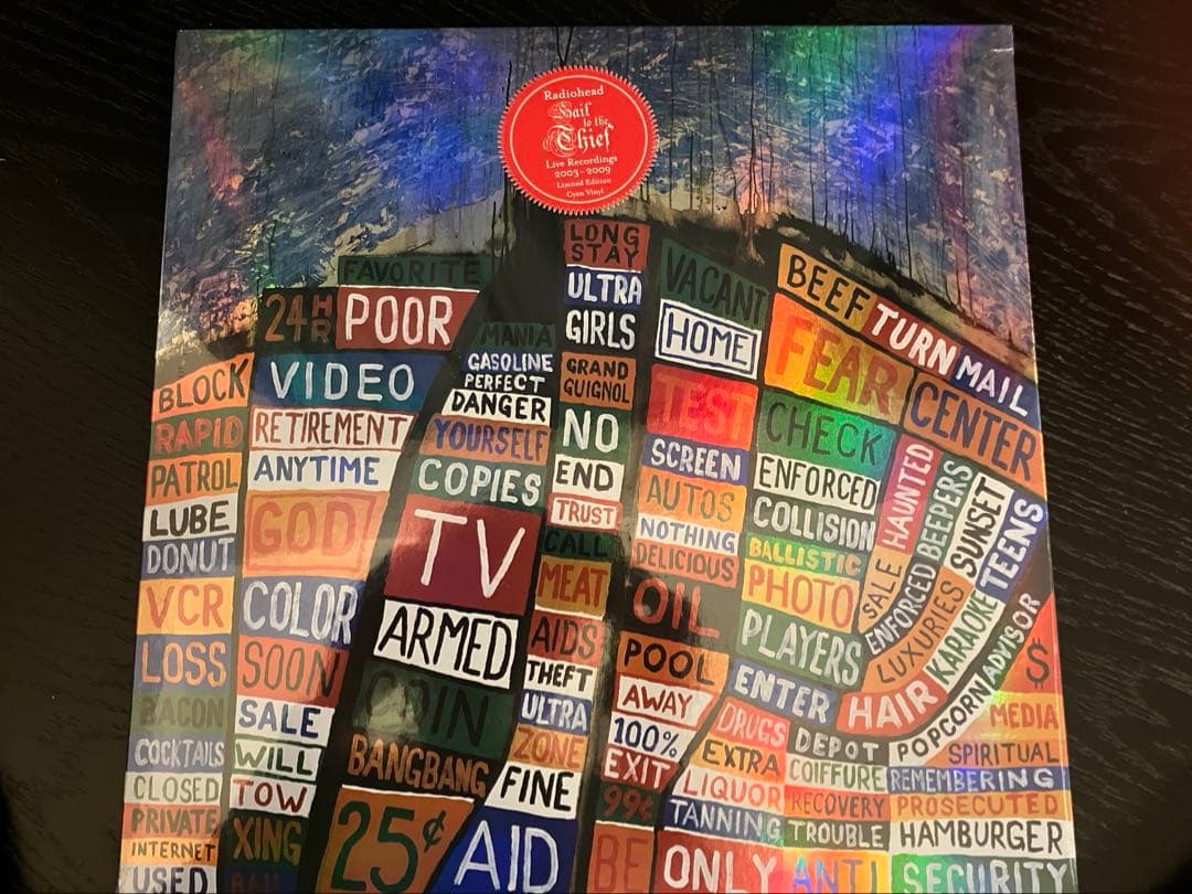 【新品】Radiohead W.A.S.T.E.ストア限定シアン・レコード