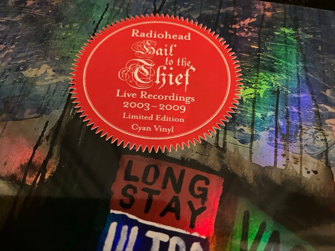 【新品】Radiohead W.A.S.T.E.ストア限定シアン・レコード