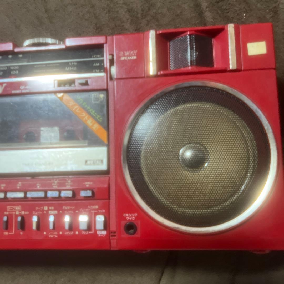 シャープ　GF-490R ダブルラジカセ　ヴィンテージ品