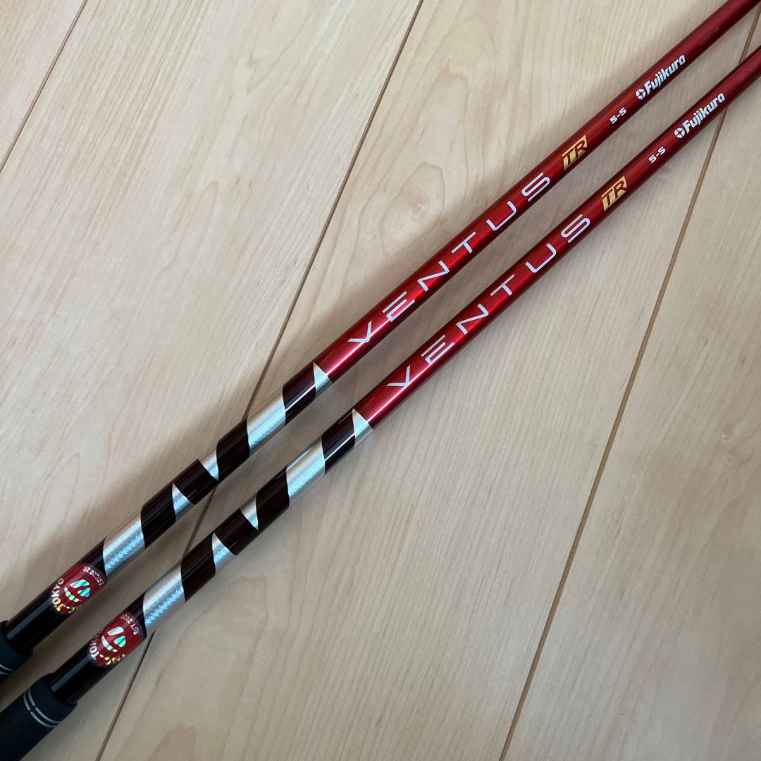 ［貴重］美品ベンタスTRレッド 3W/5W メーカーカスタムシャフト(5S)