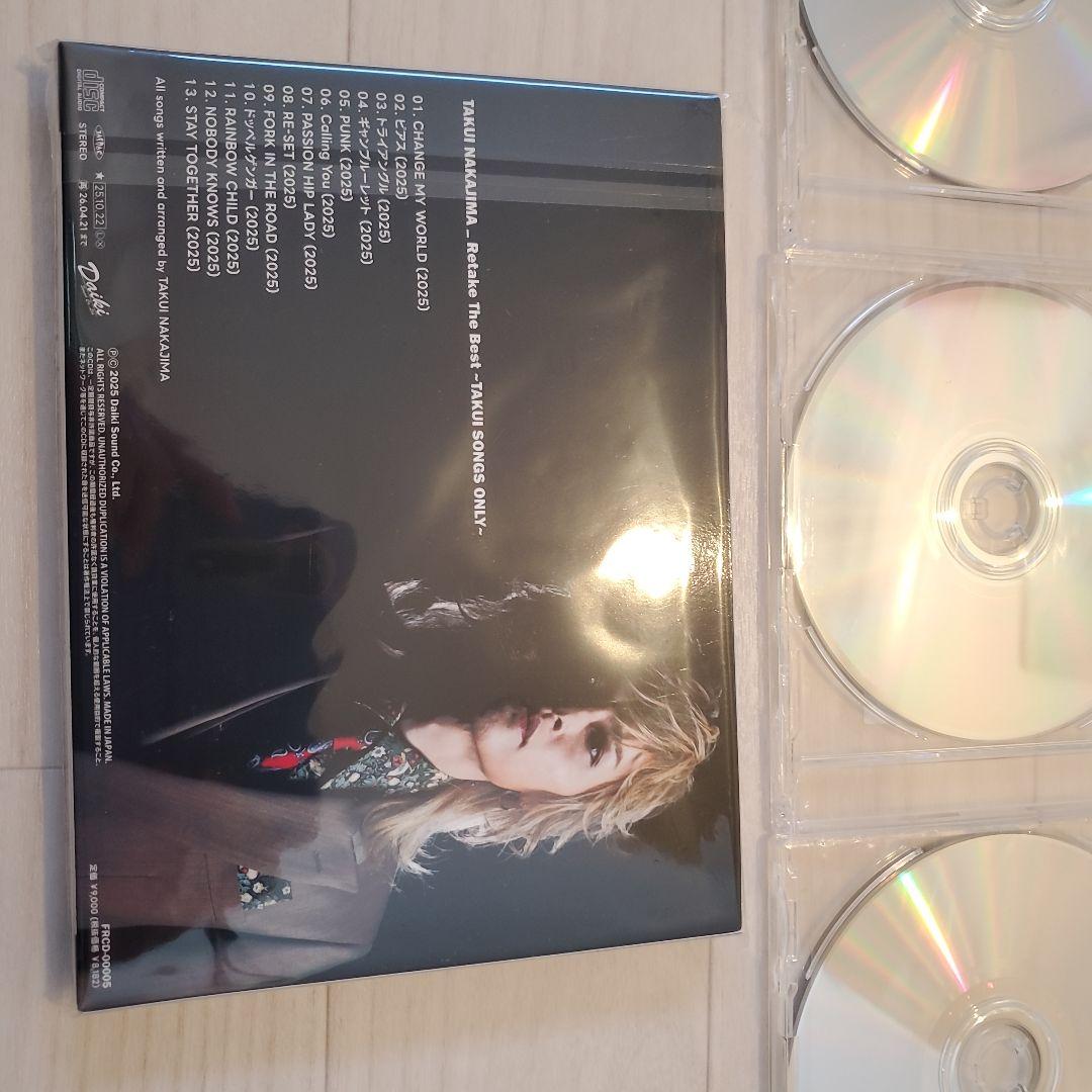 中島卓偉Retake the best TAKUI