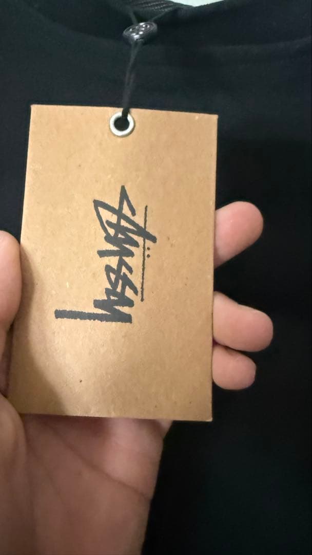 STUSSY ブラック スウェット