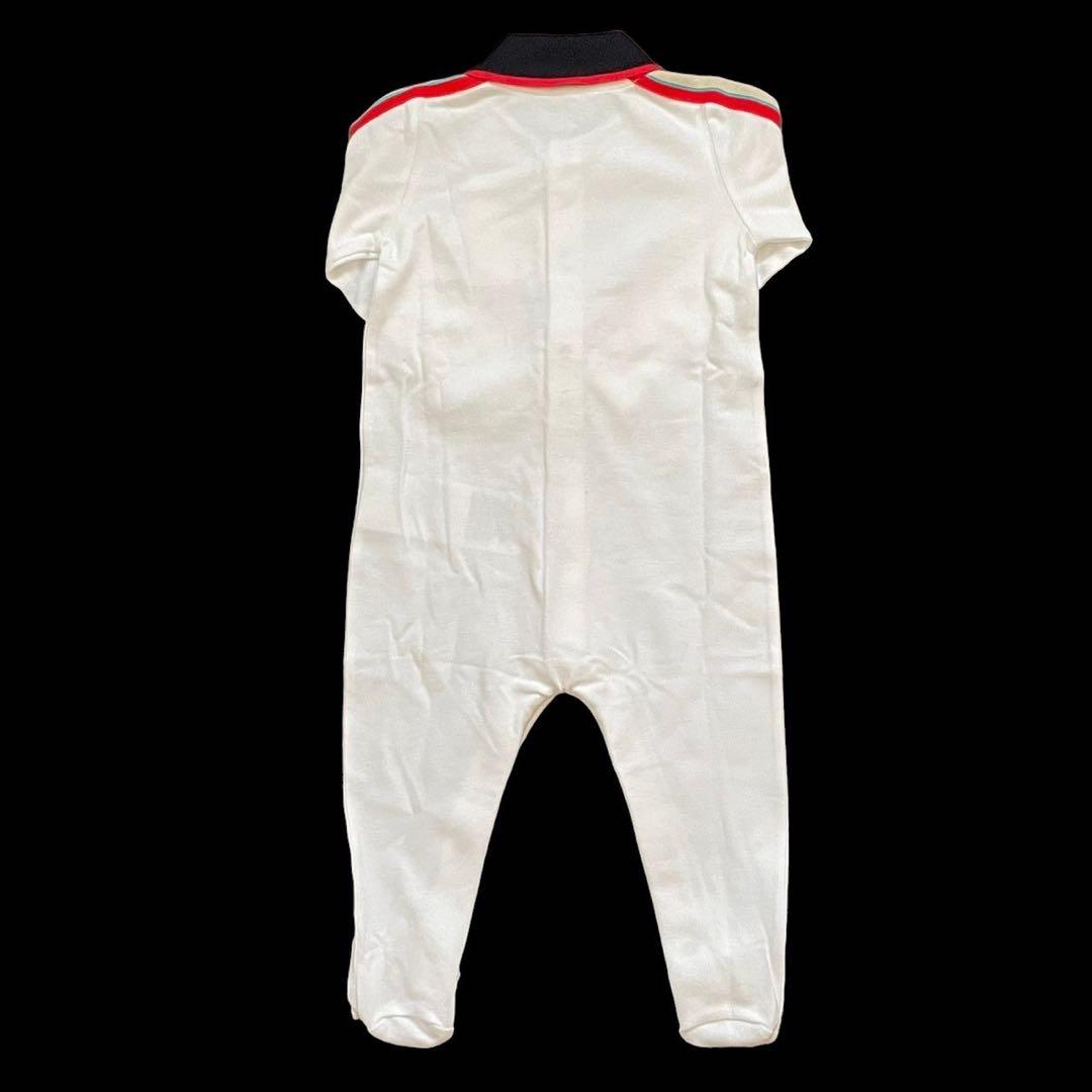 【未使用】GUCCI グッチ ベビー服 ロンパース オールインワン ストライプ