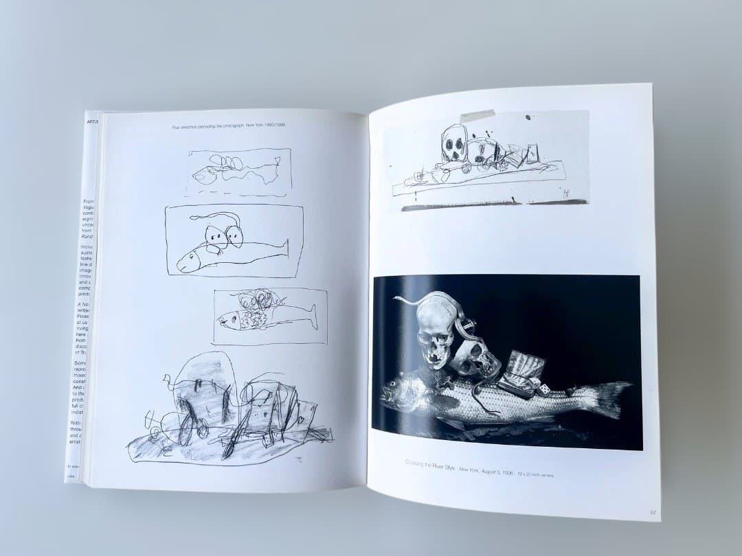 アート・デザイン・音楽 A Notebook at Random by Irving Penn