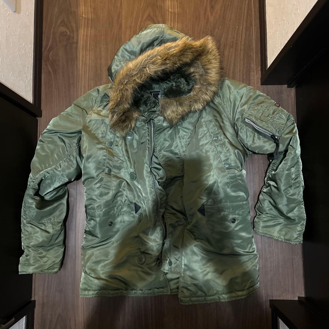 ジャケット・アウター ALPHA INDUSTRIES TYPE N-3B S
