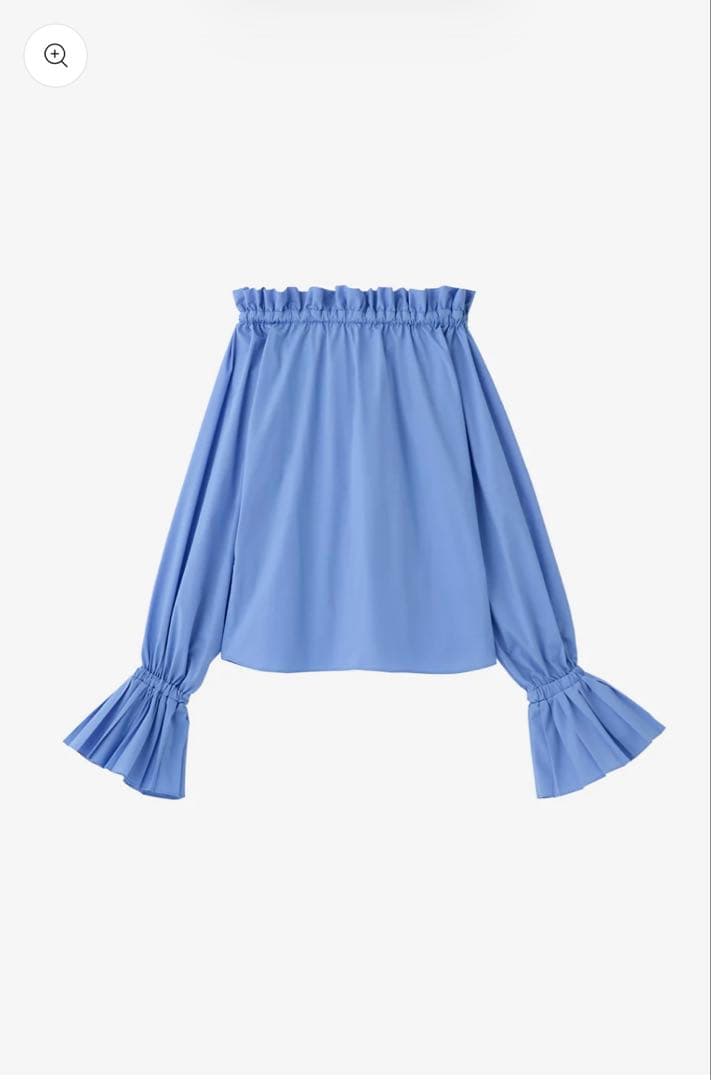 poláura プリーツリボン2WAYブラウス【1/25以降出品停止】