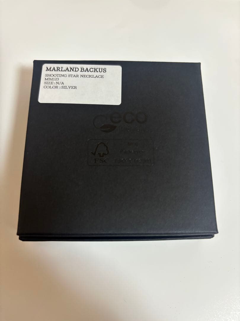 あのちゃん　aiko着用Marland Backus STAR NECKLACE