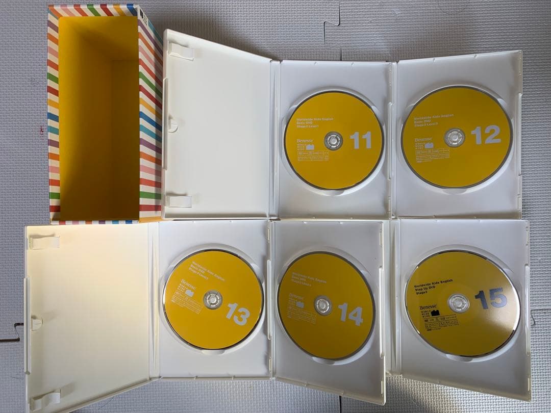 【全巻セット】ベネッセ ワールドワイドキッズ DVD30枚 CD18枚ROM6枚