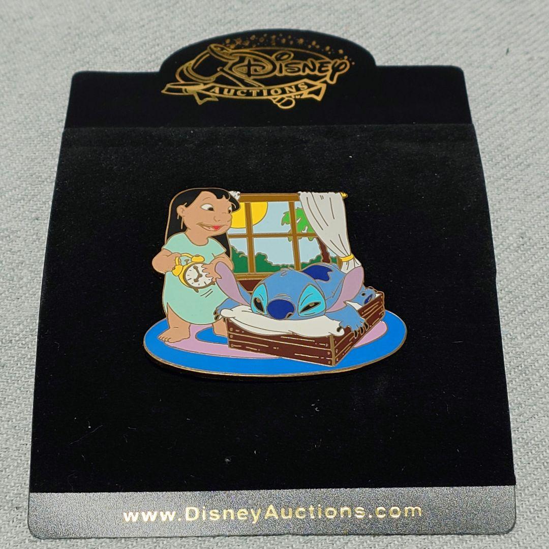 【レア】DisneyAuctions リロとスティッチ ピンバッジ