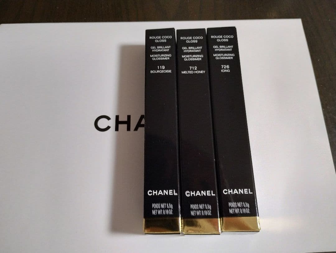 CHANEL ルージュ ココ グロス セットシャネルクリスマスコフレ3本2025