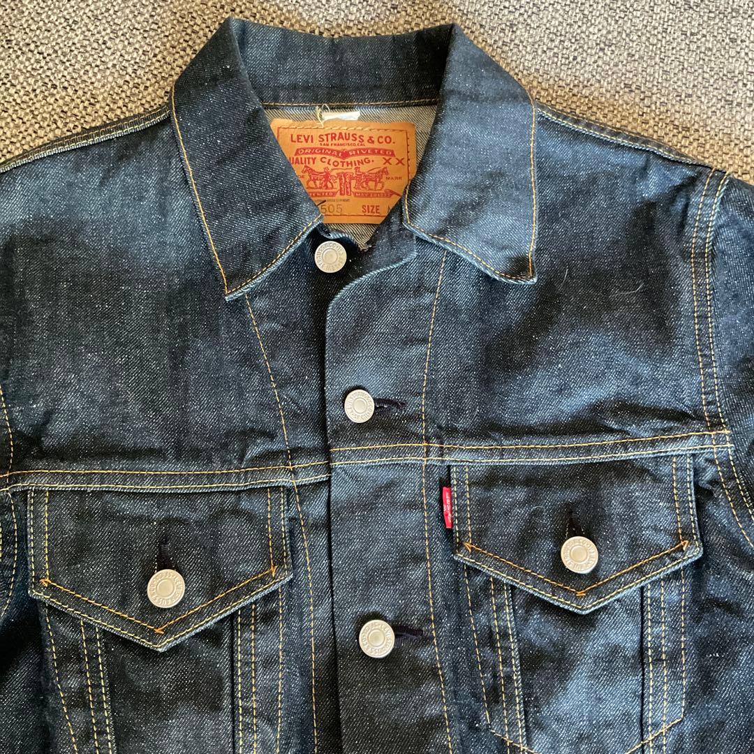 メ*読様 濃紺　Levi’s 70505 デニム ジャケット 3rd　M　美品