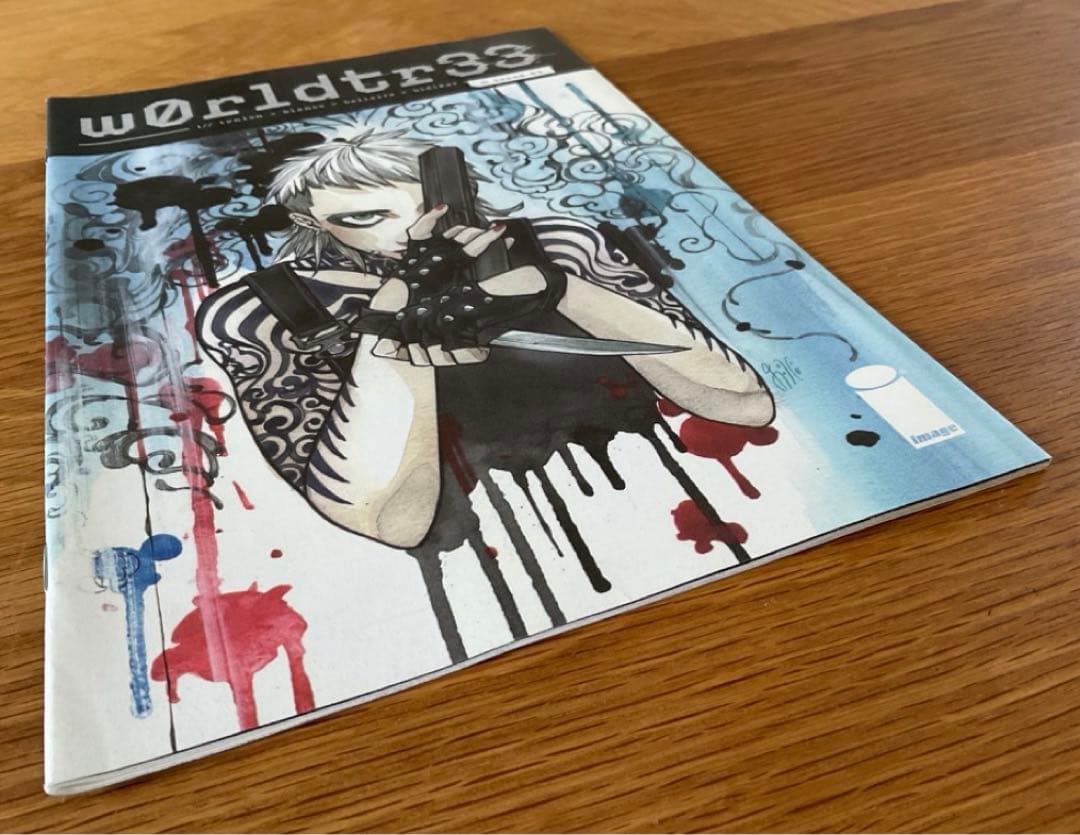 値下げ❗️W0rldtr33 #1 桃桃子 レアインセンティブ表紙 アメコミリーフ