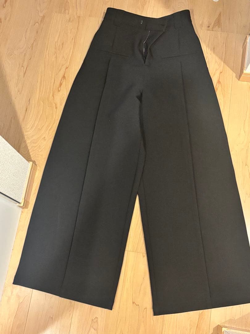 Fax Copy Express ブラック ワイドパンツ