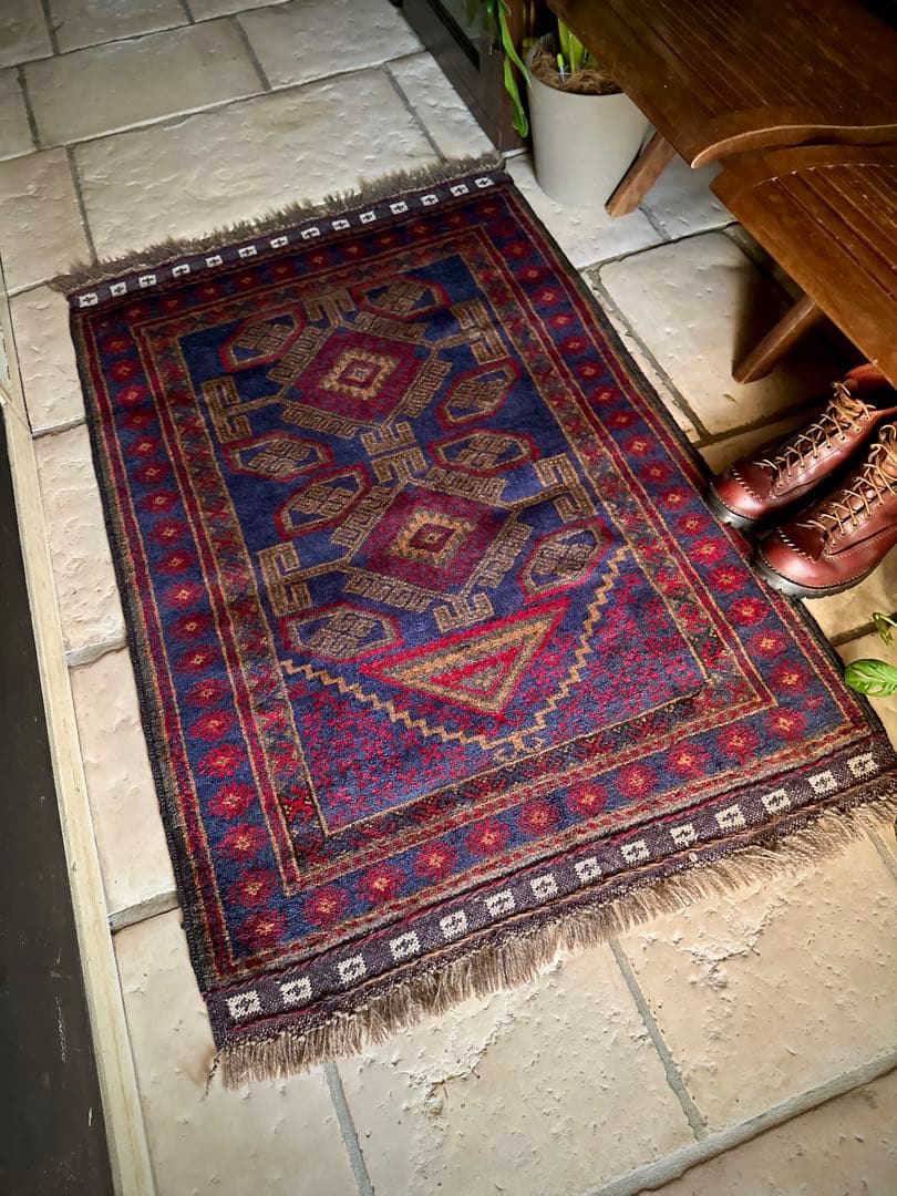 トライバルラグ　ヴィンテージラグ　アフガンラグ　マルダリ　バルーチ　プリミティブ