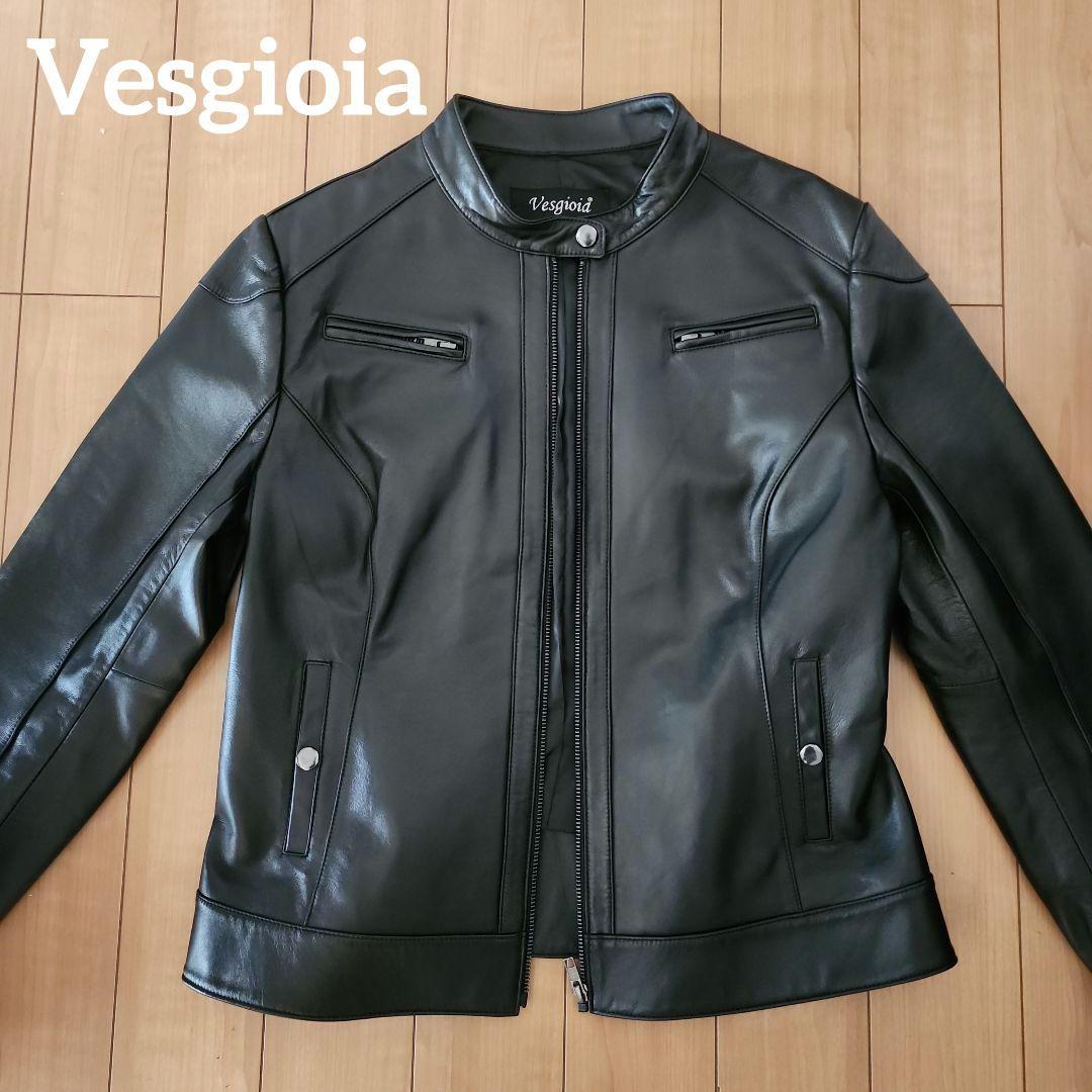 【極美品】VESGIOIA ラムレザージャケット