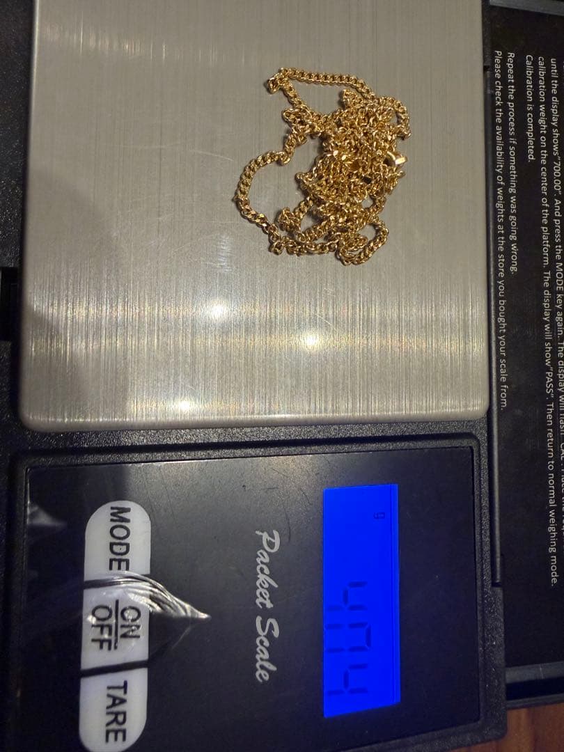 【美品】18金喜平ネックレス 約40cm 4.04g K18 早い者勝ち