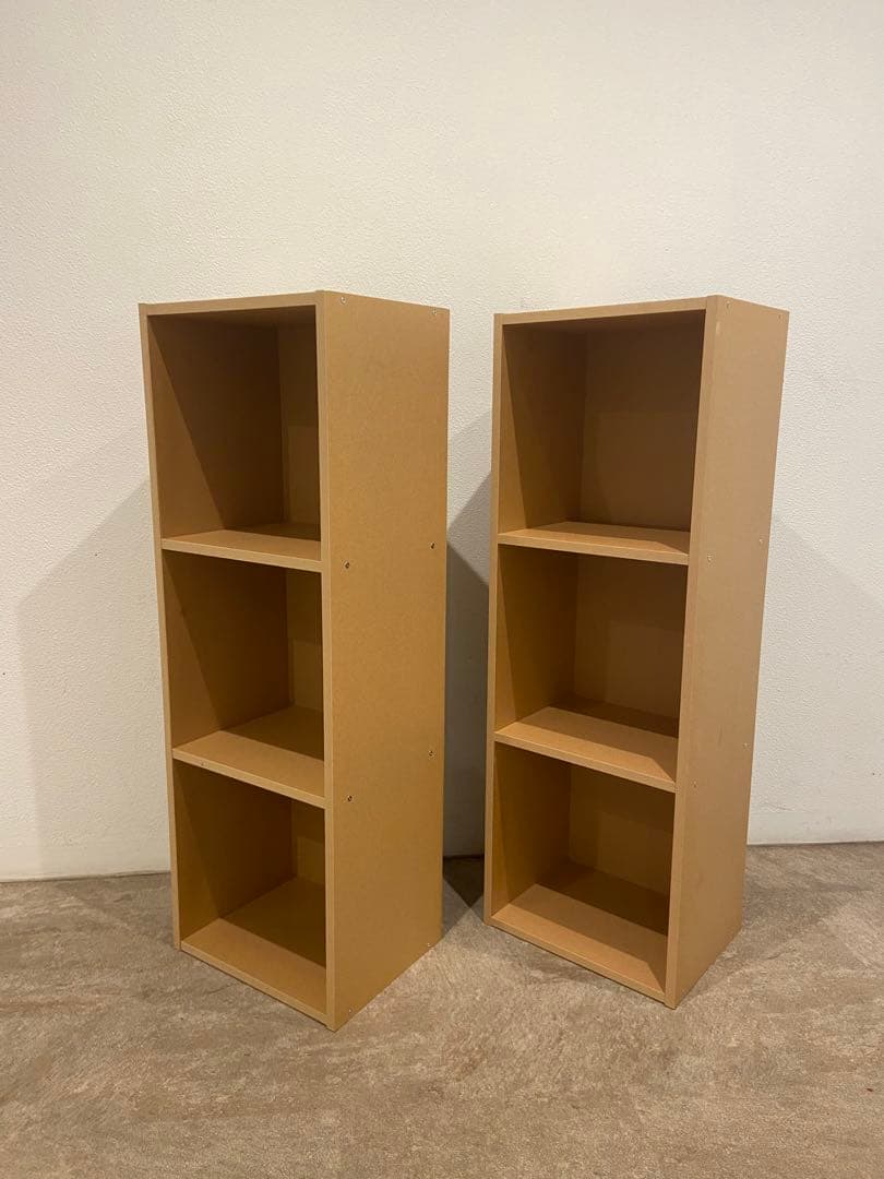 ☘️送料無料⭐️美品⭐️２個セット⭐️無印⭐️廃盤希少⭐️パルプボードボックス⭐️