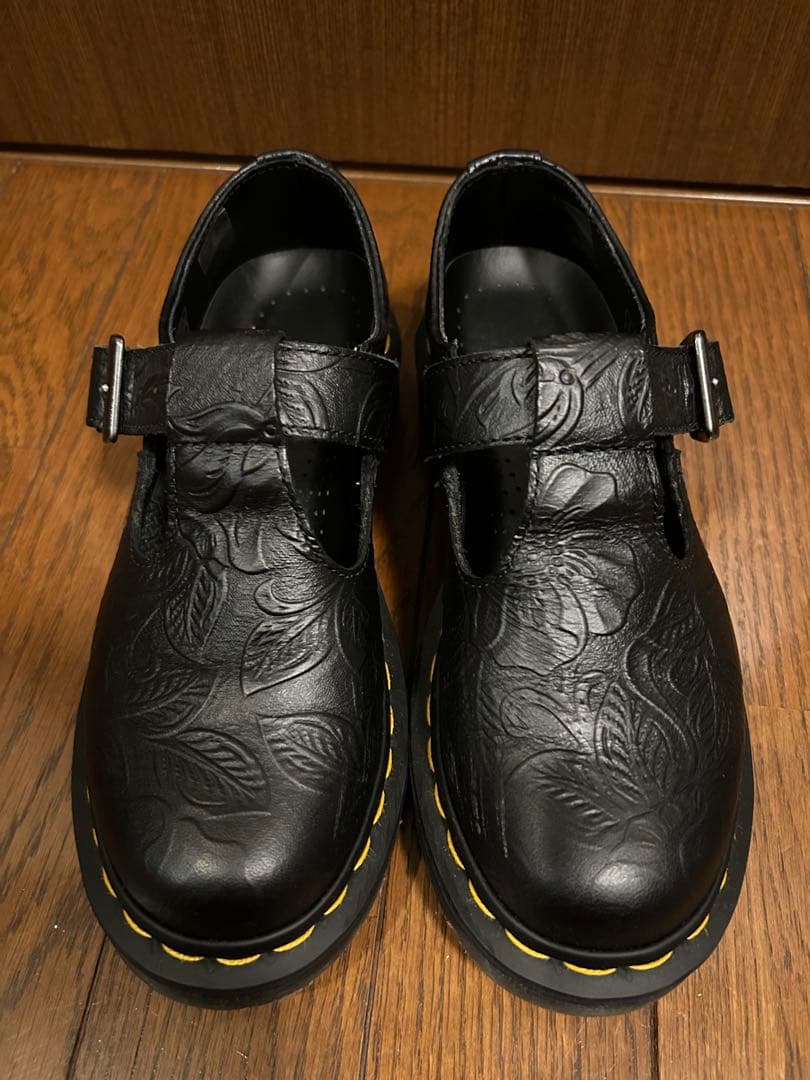 Ｄr.Martens POLLEY EMBOSS Ｔバーシューズ　UK3