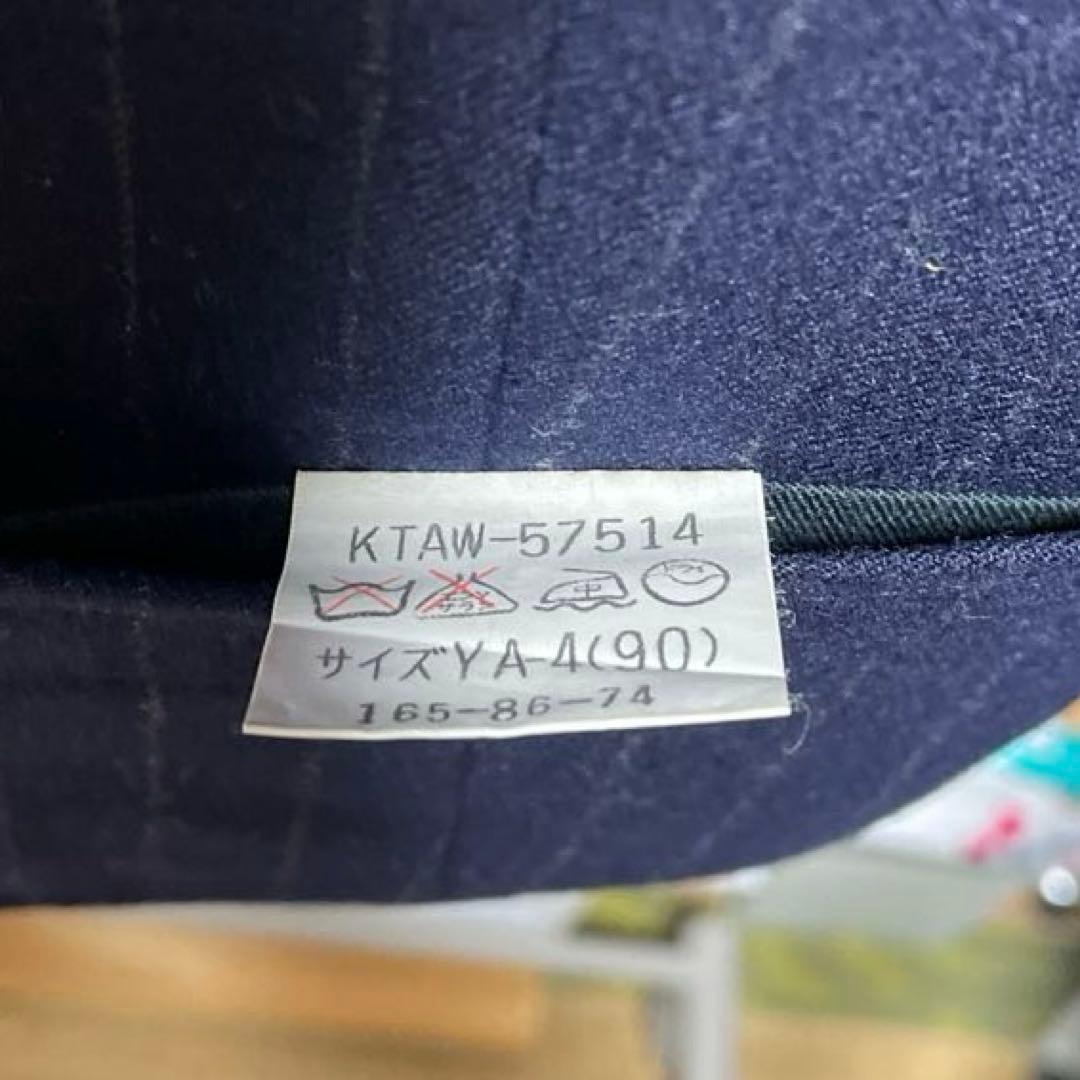 美品 70〜80s Kent 2B 3ピーススーツ チョークストライプ Sサイズ