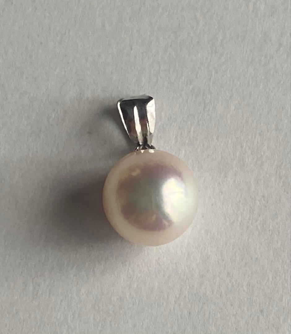 ◎pt900 あこや真珠 アコヤ パール ペンダントトップ