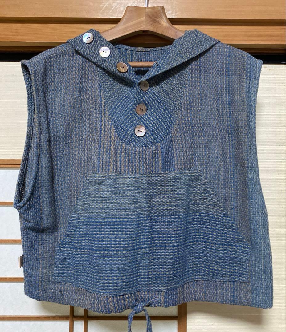 うさとの服⭐︎usaato フード付きベスト