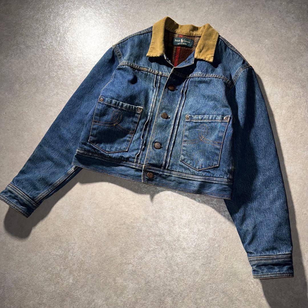 ジャケット・アウター 70s ralph lauren type 2nd denim jacket