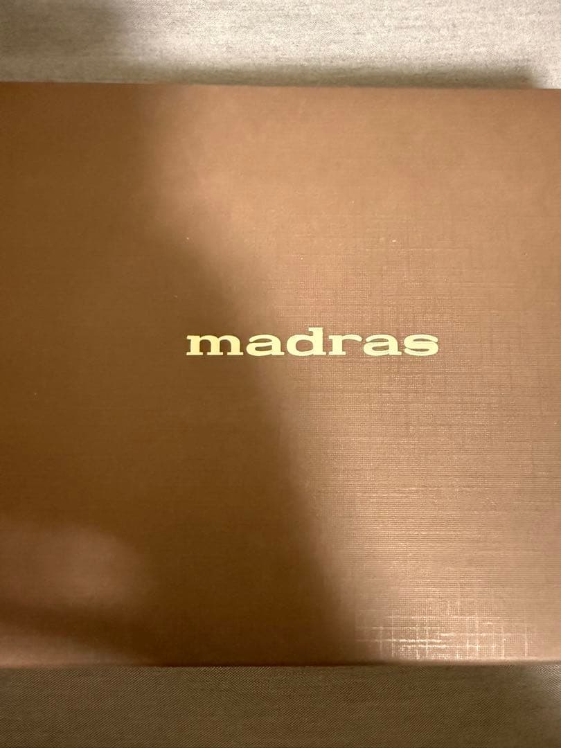 madras ブラウンレザー ドレスシューズ レースアップ