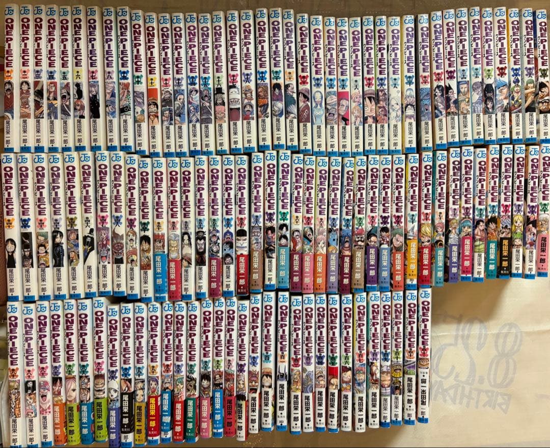 お値下げ　ONE PIECE ワンピース　1〜112巻　ほぼ全巻