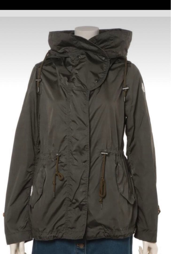 モンクレール レディース モッズコート ナイロンジャケット S