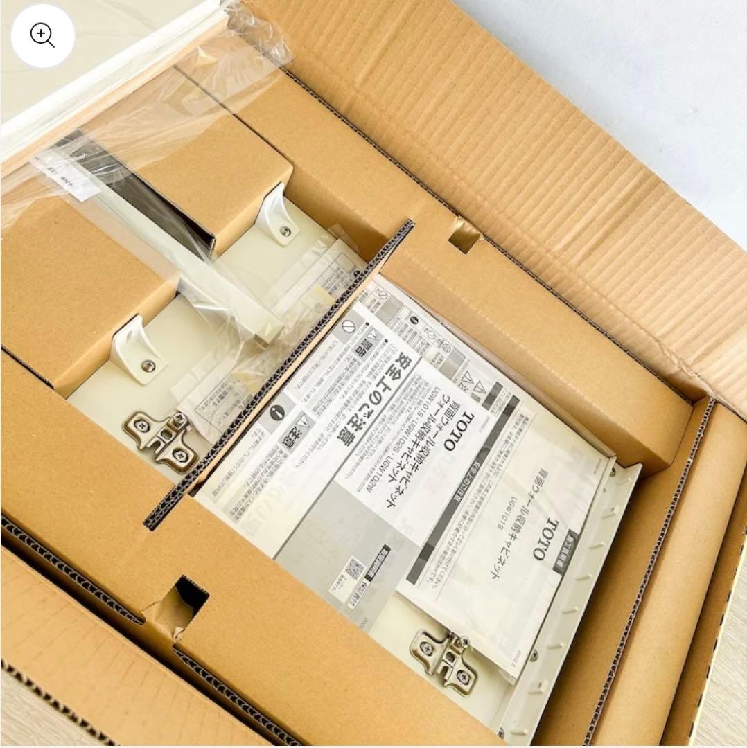 【新品】TOTO [UGW101S]背面ウォール収納キャビネット ホワイト