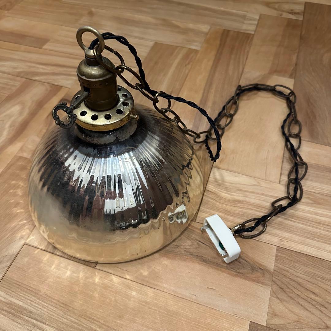 専用ビンテージ マーキュリーグラスシェード　ペンダントライト