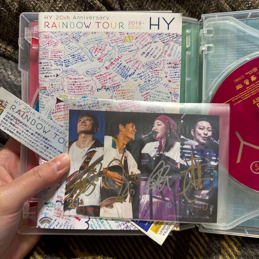 HY ライブDVD サイン付き