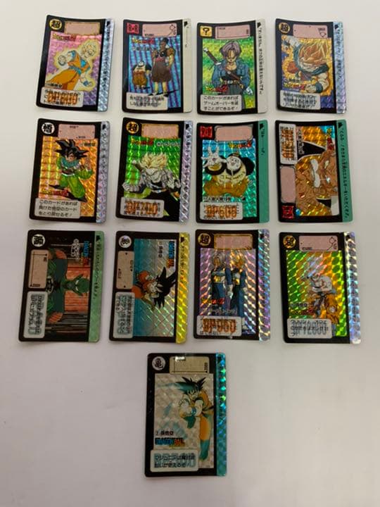 ドラゴンボール　カードダス　13枚