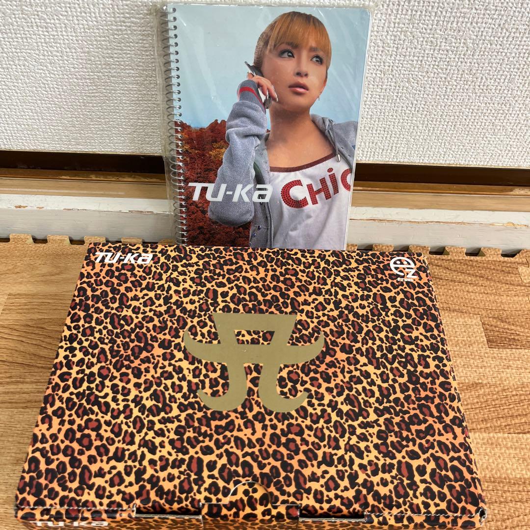 動作確認済み！浜崎あゆみ 携帯 TU-KA TT03 ヒョウ柄 ガラケー y2k