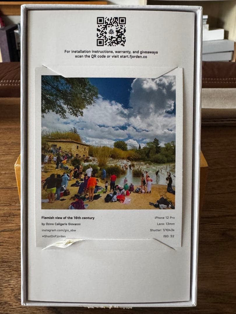 FJORDENフィヨルデン　iPhone15 Pro Maxカメラグリップ