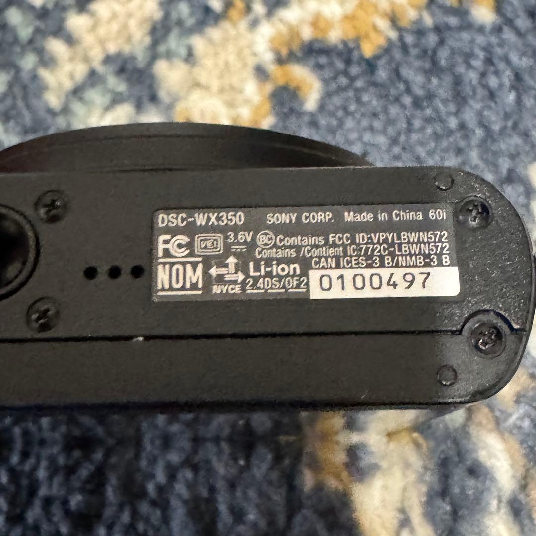 SONY ソニー Cyber-shot DSC-WX350 デジカメ