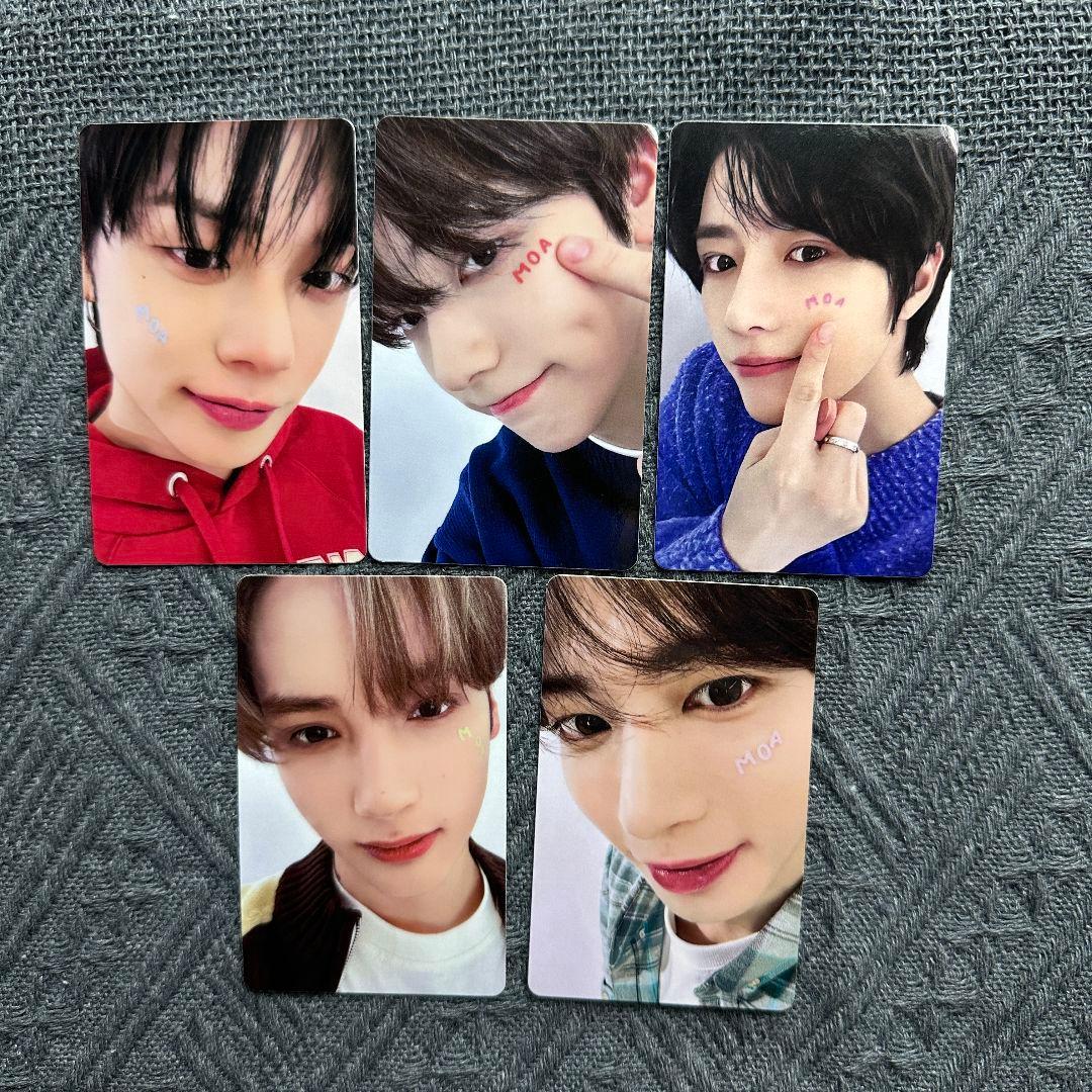 TXT MOAZONE 限定 特典 ファンミトレカ 全員5枚