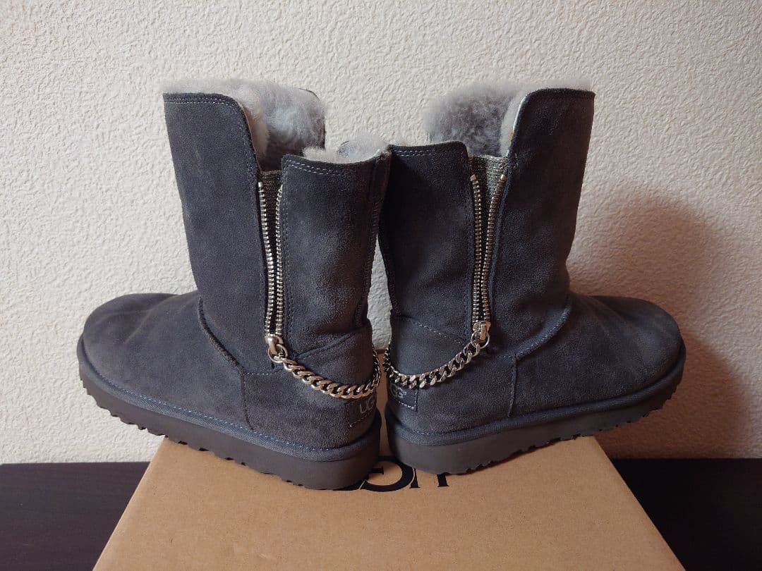 限定価格 美品 UGG ムートンブーツ SPARKLE ZIP