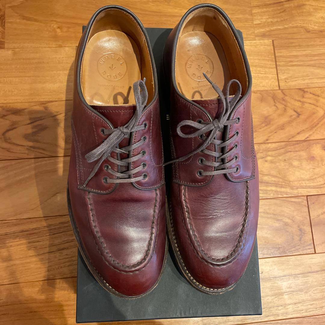 WHEELROBE HEAVY STITCHING MOC TOEサイズ9D