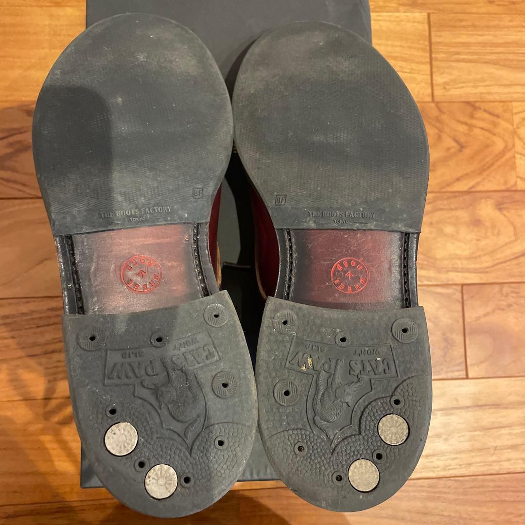 WHEELROBE HEAVY STITCHING MOC TOEサイズ9D