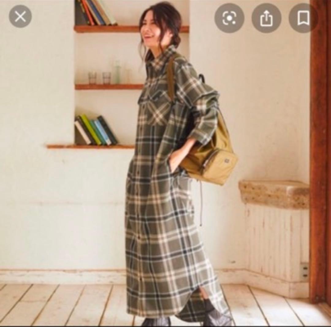 マディソンブルー　ハンプトンシャツワンピース