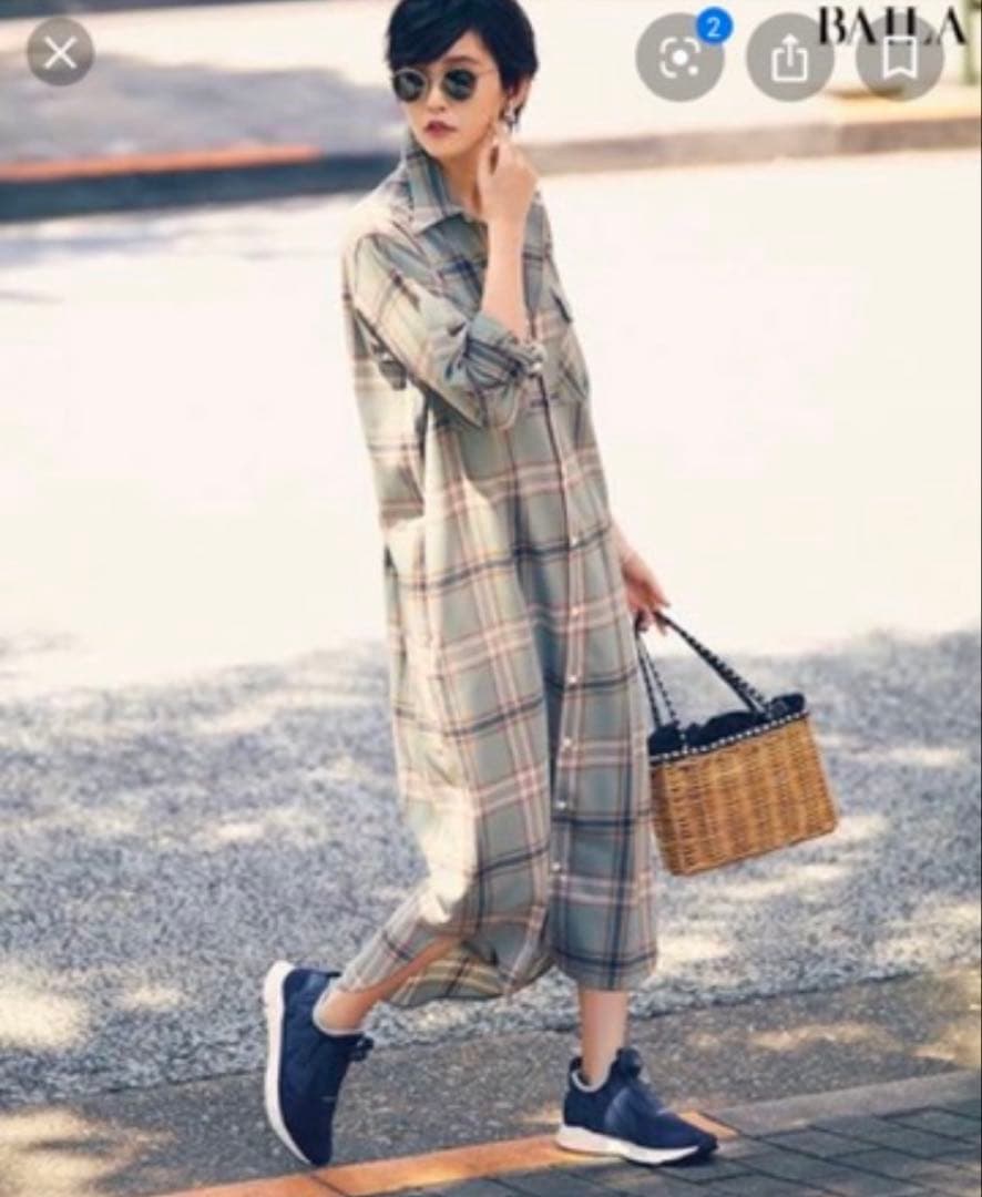 マディソンブルー　ハンプトンシャツワンピース