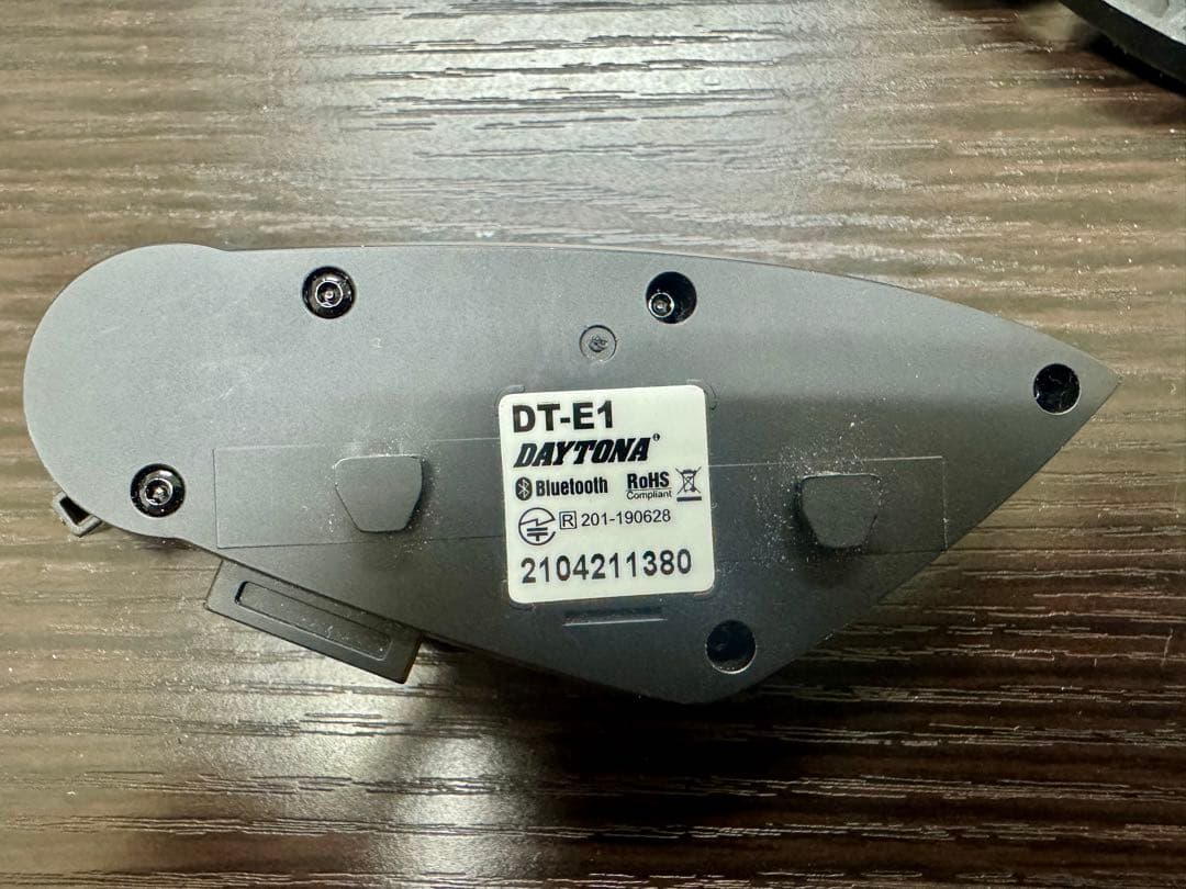 DAYTONA DT-E1 バイク用インカム (ジェット用)