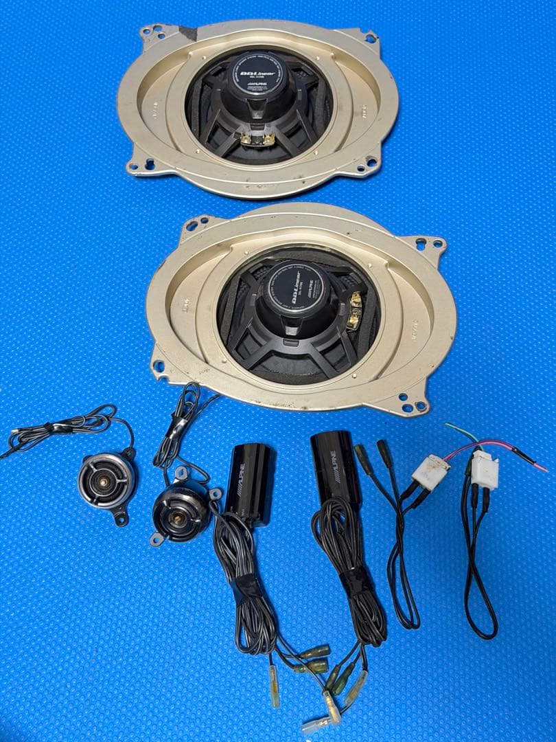 ALPINE DDLinear 左右 スピーカー DDL-R170S 17㎝