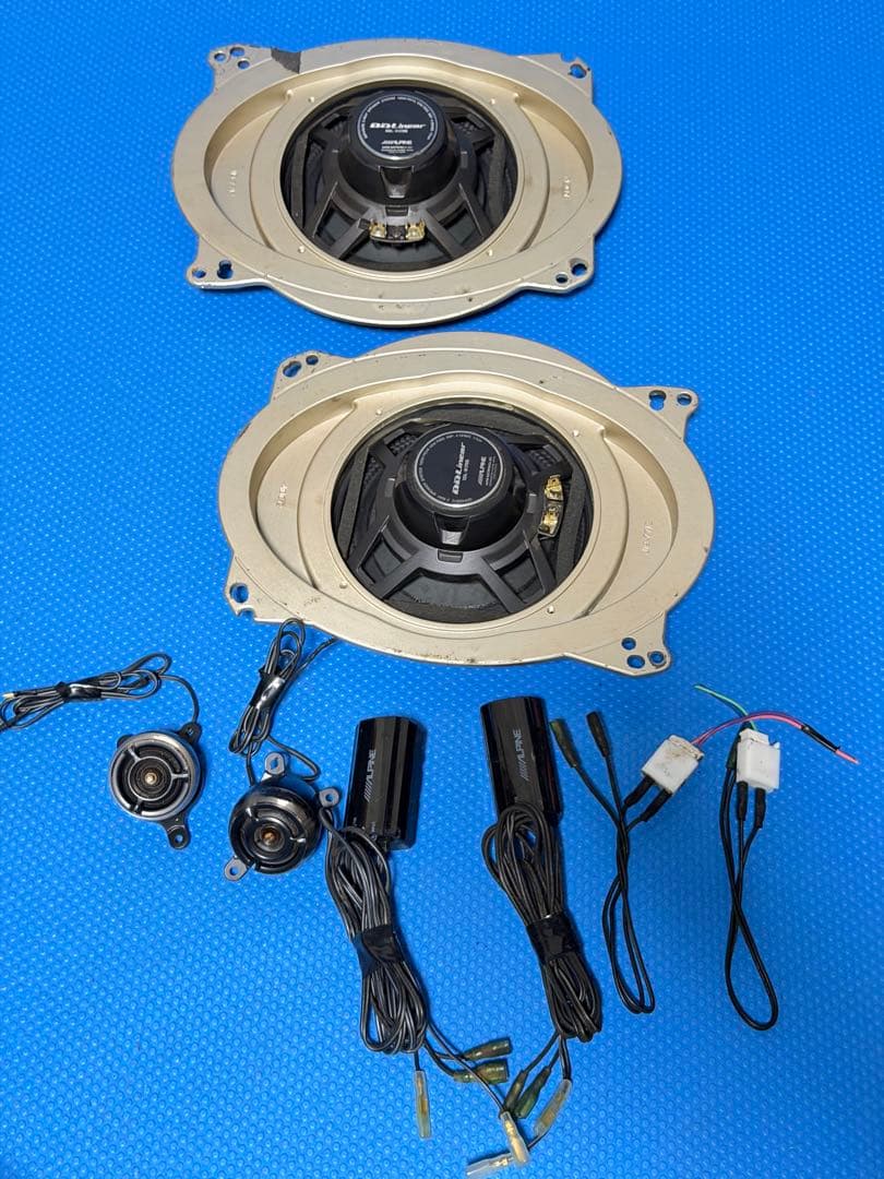 ALPINE DDLinear 左右 スピーカー DDL-R170S 17㎝